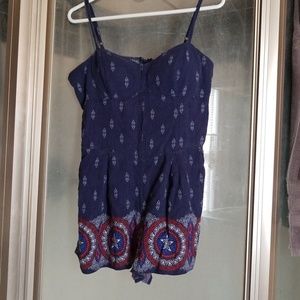 Captain American Romper